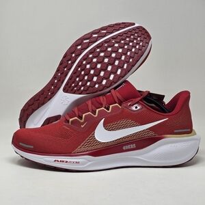 Nike Air Zoom Pegasus 41 NFL San Francisco 49ers Shoes Mens Size 12.5 FZ5070-600